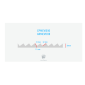 Bandeja de espuma de 500 x 500 x 30 mm, personalizável com padrão em ziguezague, para trens em escala N.
