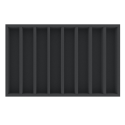 Foam inlay H0 Gauge horizontal (8 slots). Foam inlay H0 Gauge horizontal (8 slots).