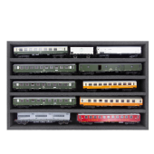 Foam inlay H0 Gauge horizontal (5 slots).