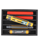 Foam inlay H0 Gauge for upright storage (5 slots).
