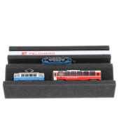 Suporte para locomotivas à escala N.