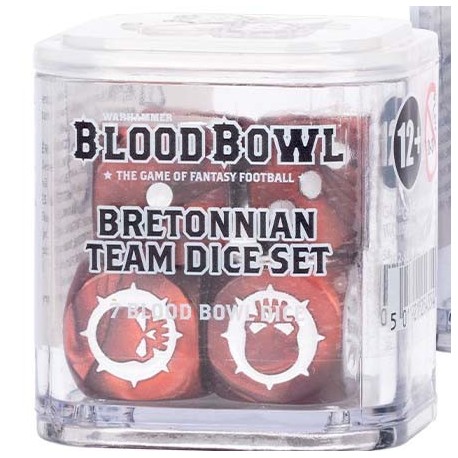 Bretonnian team dice set.