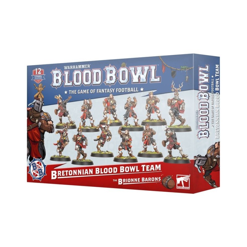 Bretonnian Blood Bowl Team: The Brionne Barons.