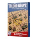 Tomb Kings Field: Doppelseitiges Feld und Bänke.