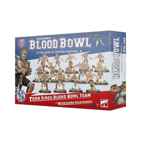 Squadra di Blood Bowl Tomb Kings: Gli incubi di Nehekhara.
