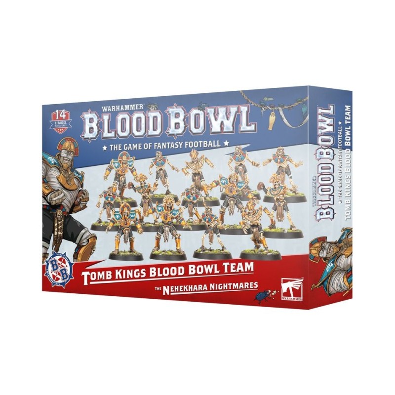 Tomb Kings Blood Bowl équipe : Les cauchemars de Nehekhara. Tomb Kings Blood Bowl équipe : Les cauchemars de Nehekhara.