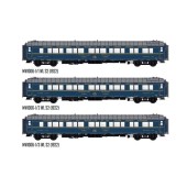 Set of three CIWL cars for the "Bombay Express" (1933).