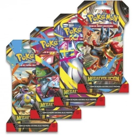Pokemon Tcg: Megaevolución sobre enfundado. Español.