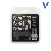 Aged metal Paint Set.