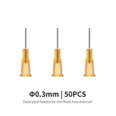 0.3 mm Needle for Wash-Free Airbrush (50 pcs).