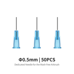 Aiguille de 0,5 mm pour aérographe autonettoyant (50 pièces).