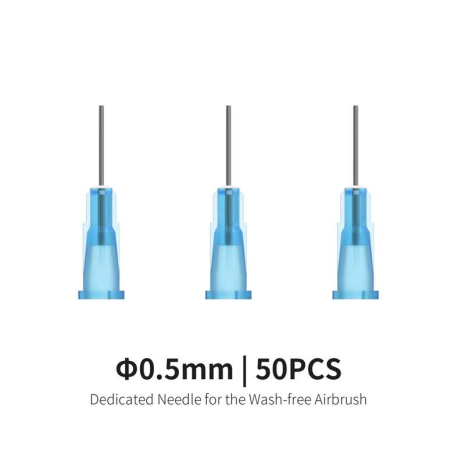 Aiguille de 0,5 mm pour aérographe autonettoyant (50 pièces).