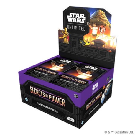 SWU: Secrets of Power Booster Display (24). English.