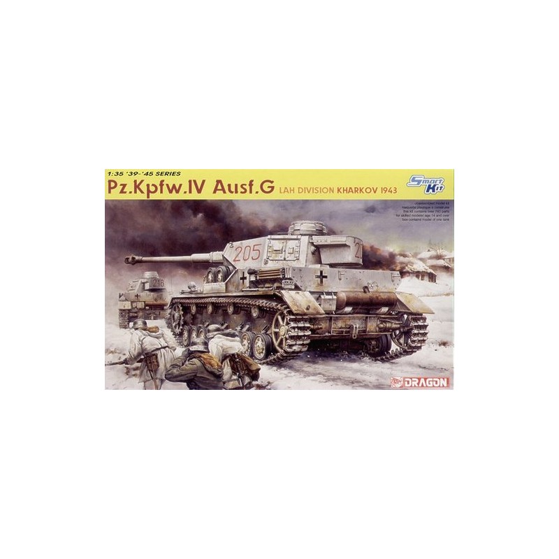 Pz.Kpfw.IV Ausf.G LAH Division (Kharkov 1943). DRAGON 6363