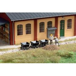 Narrow gauge railway set.