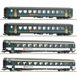 Set de coches "IR 1617", SBB.