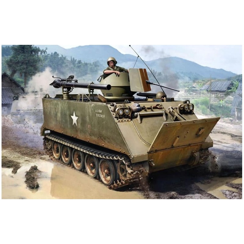 M113 ACAV avec fusil sans recul de 106 mm.