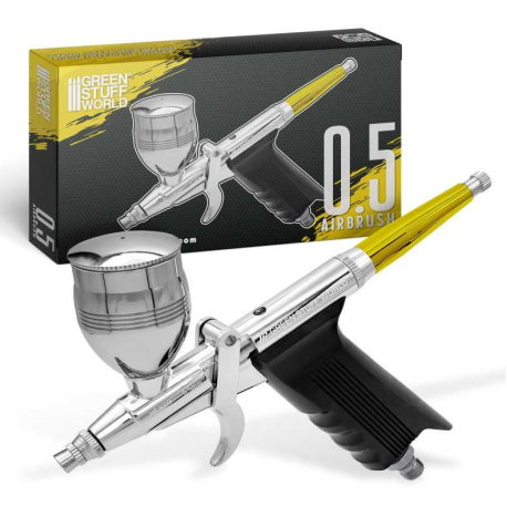 Pistolet aérographe double action 0.5.