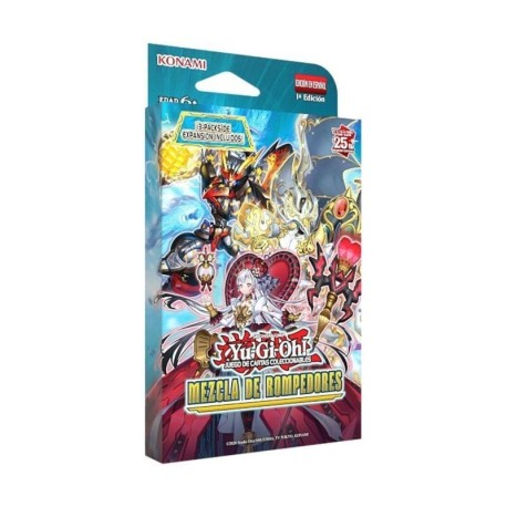 YUGIOH: Blister-Mix aus Brechern. Spanisch.