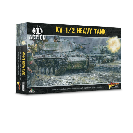 KV-1/2 schwerer Panzer. Bolt Action.