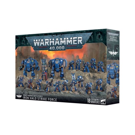 Força de Batalha de Space Marines: Força de choque Aura de Ferro.