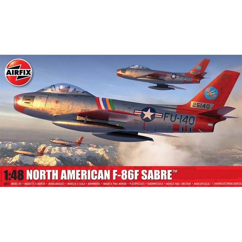 Nordamerikanische F-86F Sabre. Nordamerikanische F-86F Sabre.