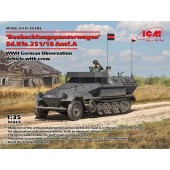 Sd.Kfz.251/18 Ausf.A con tripulación.