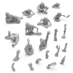 Zombis resucitados 1:35.