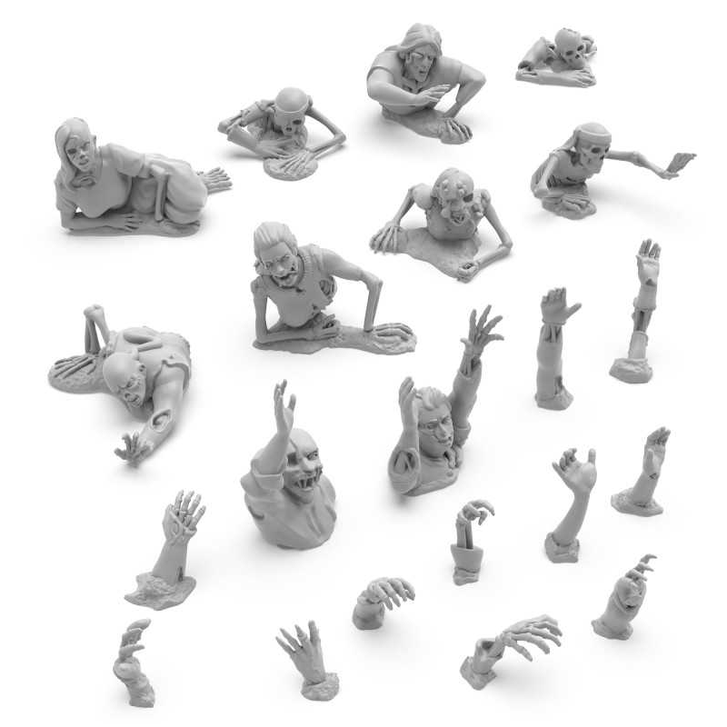 Zombies ressuscités 1:35. Zombies ressuscités 1:35.