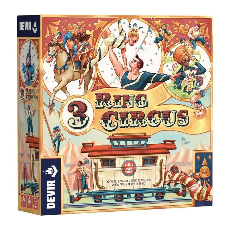 Cirque à 3 anneaux. Cirque à 3 anneaux.