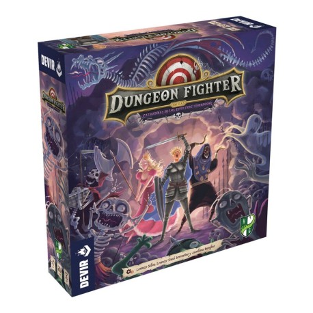 Dungeon-Kämpfer. Katakomben dunkler Gespenster.