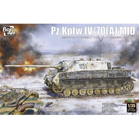 Jagdpanzer IV L/70(A), medio.