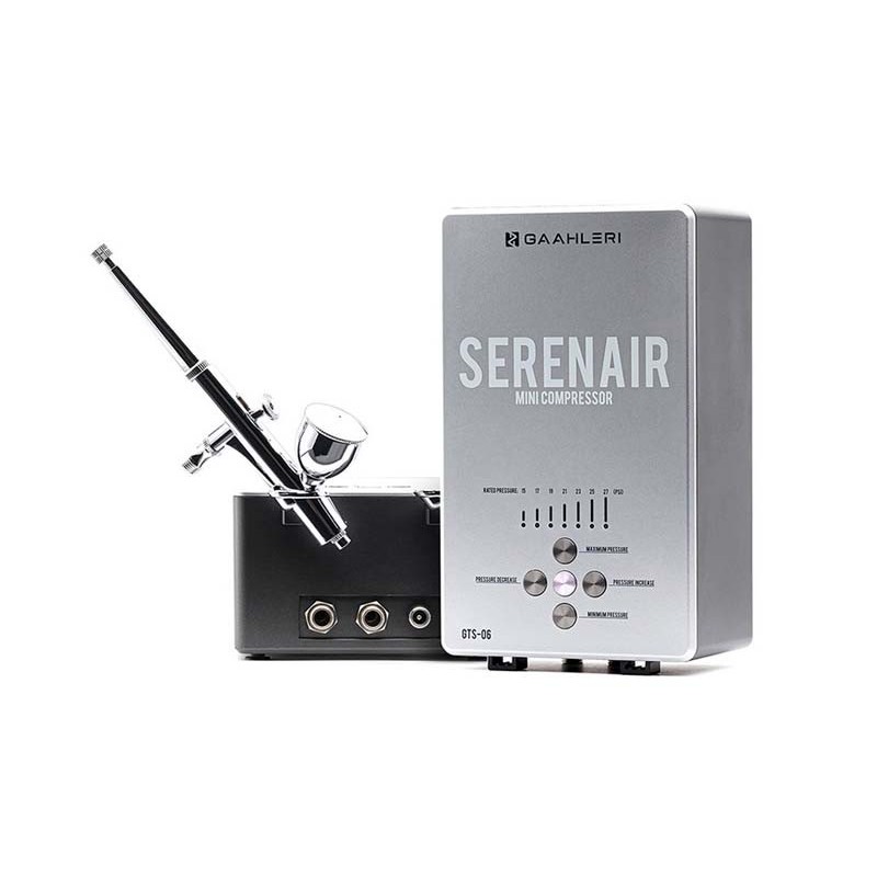Gaahleri Serenair airbrush kit with compressor. GAAHLERI
