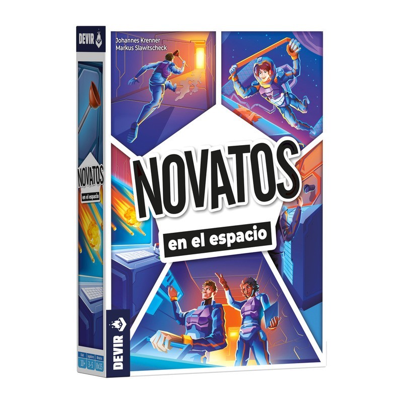 Des novices dans l’espace. Des novices dans l’espace.