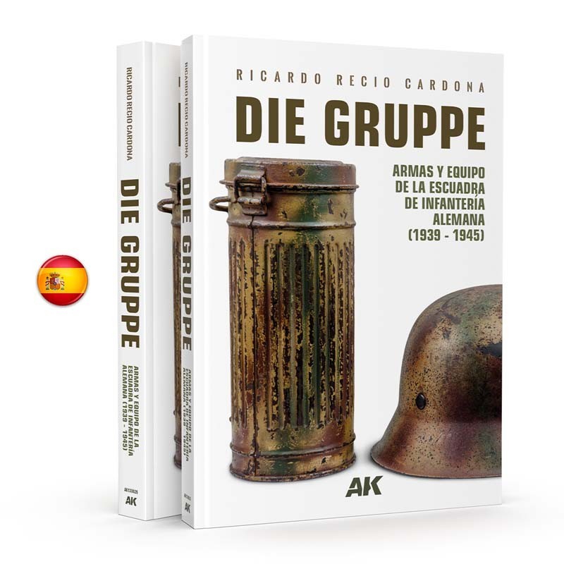 DIE GRUPPE. Armas e equipamento da esquadra de infantaria alemã.