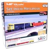 Starter set for railway modelling. RENFE Goods Train.