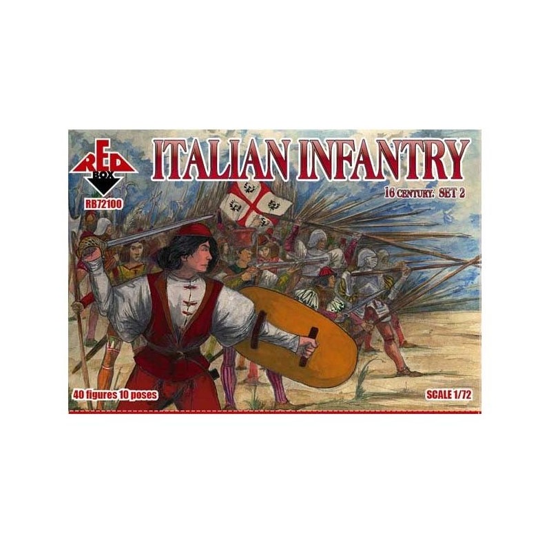 Infantería italiana, siglo XVI. RED BOX
