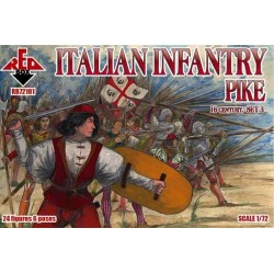 Infantaria italiana, século XVI. CAIXA VERMELHA