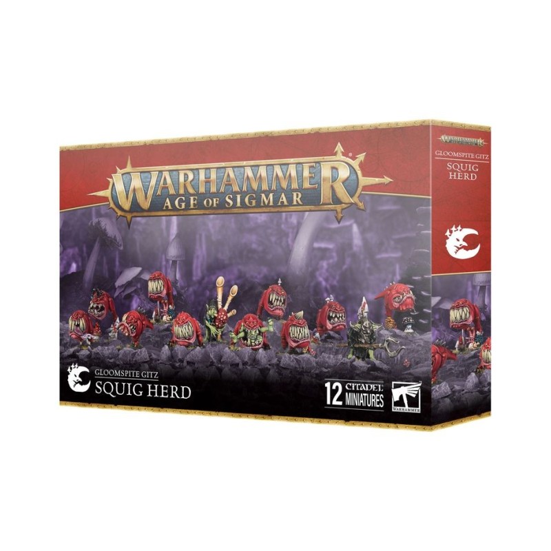 Trübsinn Gitz. Squig-Herde. Trübsinn Gitz. Squig-Herde.