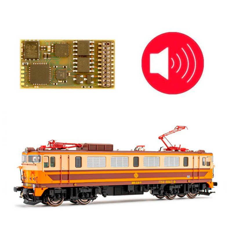 Decoder mit Sound für RENFE 269.2/3. Decoder mit Sound für RENFE 269.2/3.