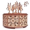 Caja con bailarina. WOOD TRICK