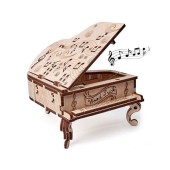 Pianoforte a coda. TRUCCO DEL LEGNO