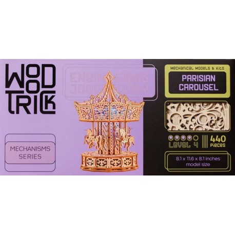 Parisian carousel. WOOD TRICK