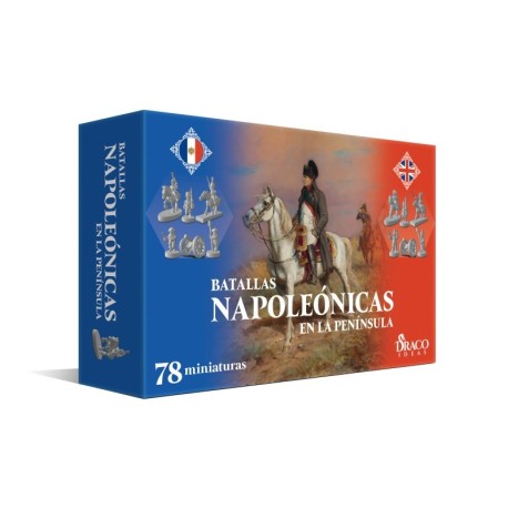 Set di 78 miniature per le battaglie napoleoniche.