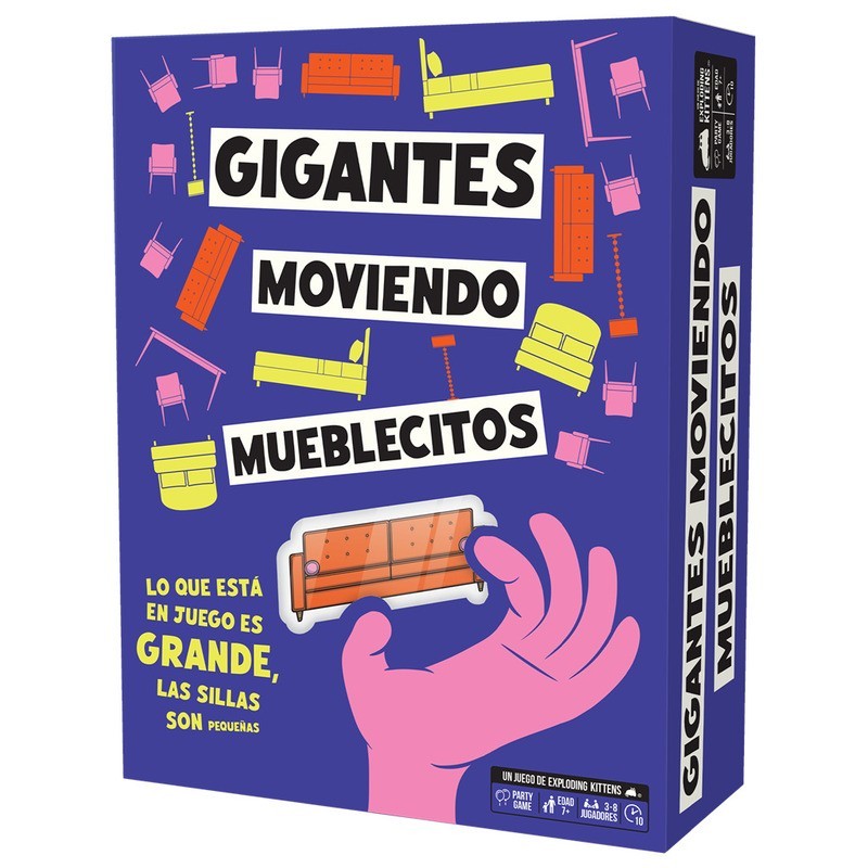 Gigantes moviendo mueblecitos.