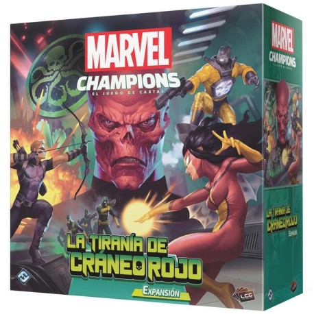 Marvel Champions: La Tiranía de Cráneo Rojo.
