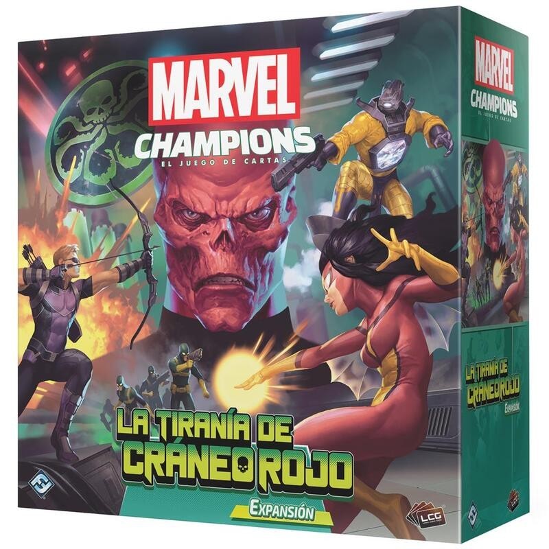 Marvel Champions: La Tiranía de Cráneo Rojo. Marvel Champions: La Tiranía de Cráneo Rojo.