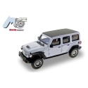 Jeep Wrangler, silbern.