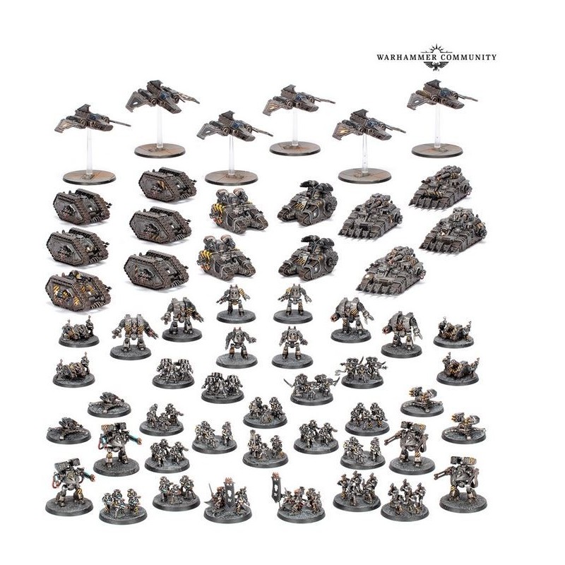 Groupe de combat combiné des Legiones Astartes.