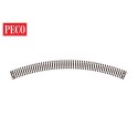 Radius double curve.